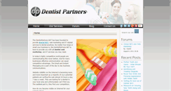 Desktop Screenshot of dentistpartners.net